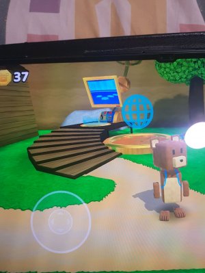 играю в игру приключения медведя героя