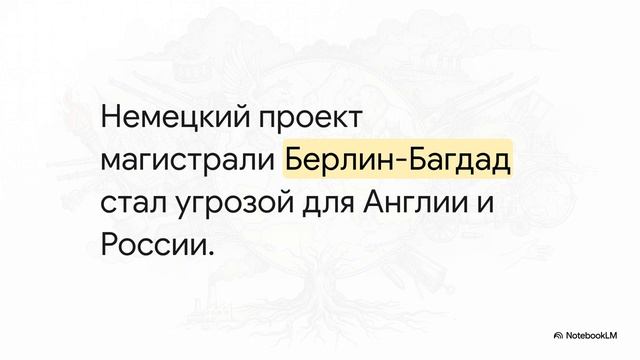 Истоки Первой мировой