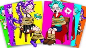 ЧТО СЛУЧИЛОСЬ С Лили Ловербрейдс и Рори РЭДКЕЙП!? Poppy Playtime 5 Стикер Бук DIY!