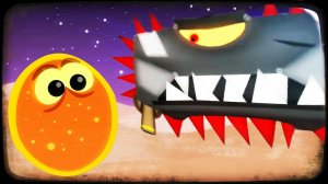 ЛИЗУН ГЛАЗАСТИК съел все вокруг игра Tales from Space: About a Blob на канале Мистер Игрушкин