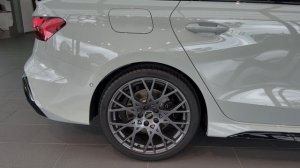 Новый лимузин Audi RS3 2026 года — звук, интерьер и экстерьер