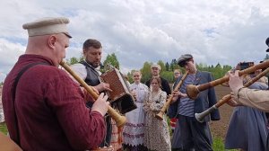 Когда рожок встретил гармонь: живой диалог традиций | Фестиваль «Влюблён в лён»