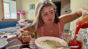 МУКБАНГ СМАЧНЫЙ СВИНОЖОР КУШАЦ НАДА ОТ ДУШИ ВАЩЕТА