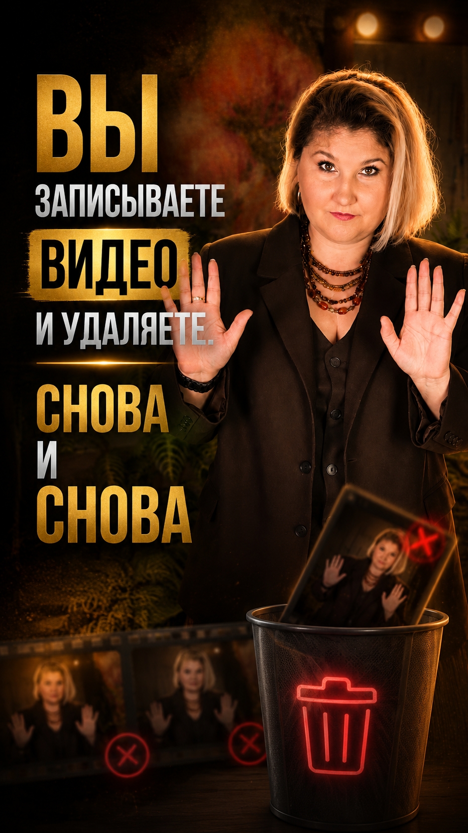 почему вы удаляете видео