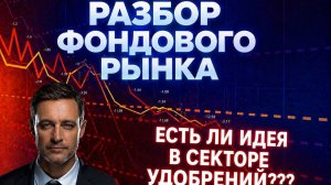 РАЗБОР ФОНДОВОГО РЫНКА: ЕСТЬ ЛИ ИДЕЯ В СЕКТОРЕ УДОБРЕНИЙ???