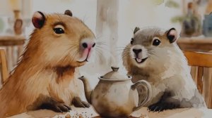 Капибара и Бобр