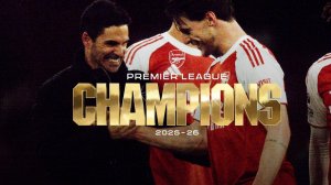 The Arsenal. Your Premier League champions