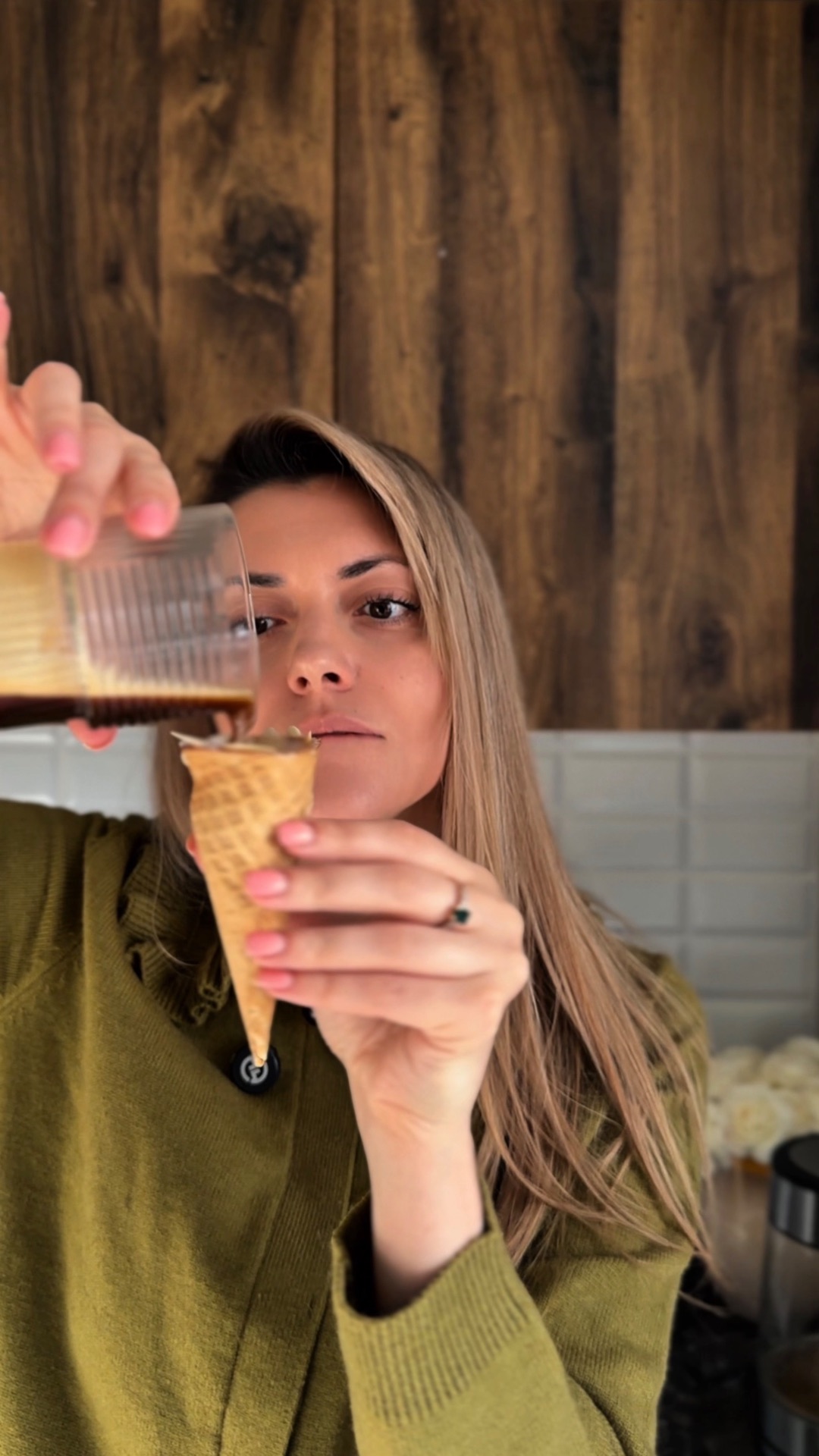 Эспрессо с мороженым в блендере и кофемашине Demiand☕️
