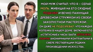 МУЖ СЧИТАЛ МЕНЯ НИЩЕЙ… Пока я не вернула 800 тысяч у него на глазах