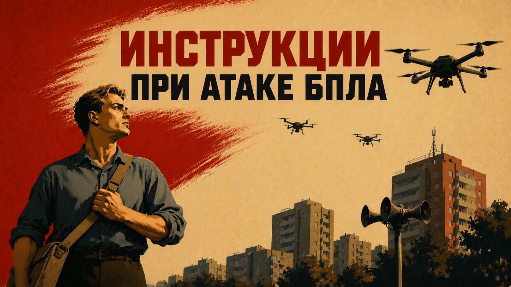 Инструкции при атаке БПЛА
