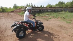 Трицикл СПРИНТ ТРАЙК (Ижтехмаш), покатушки.