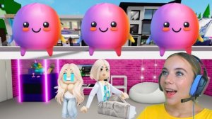 СТРОЮ БУНКЕР, ЧТОБЫ ЗАЩИТИТЬ МАЛЫША АЛЁНУ ОТ DUMPLINGS в ROBLOX
