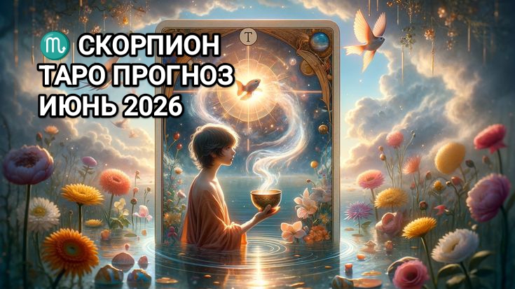 ♏ СКОРПИОН ✨ ТАРО ПРОГНОЗ ИЮНЬ 2026