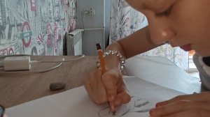 срисовываю рандомных персонажей Баку