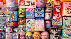 АСМР РАСПАКОВКА Хелло Китти и другие антистрессы АСМР звуки