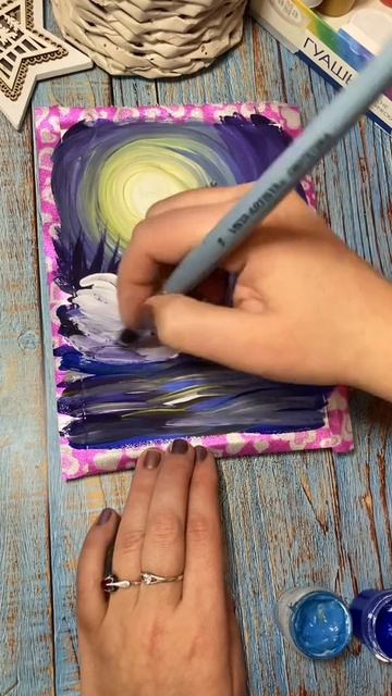 Как нарисовать влюблённых лебедей