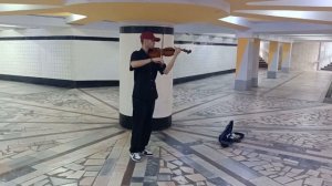 Ташкент. Любэ в подземном переходе