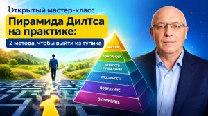 Мастер-классе «Пирамида Дилтса на практике: 2 метода, чтобы выйти из тупика»
