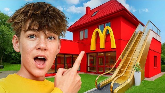 Я Превратил Свой Дом В McDonald’s!