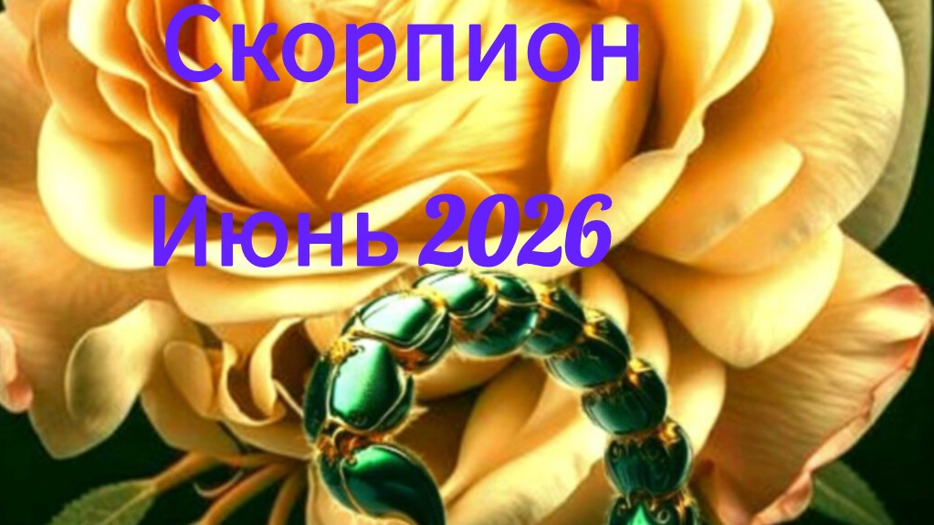 СКОРПИОН 🦂 июнь 2026 года. Гороскоп и расклад таро 🔮 смотреть онлайн