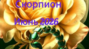 СКОРПИОН 🦂 июнь 2026 года. Гороскоп и расклад таро 🔮