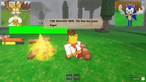🦊 УКРОЙТЕ РЕБЕНКА ОТ ОЛЕНЯ-МОНСТРА!  Tails играет в Roblox «Укради ребенка у оленя-монстра»