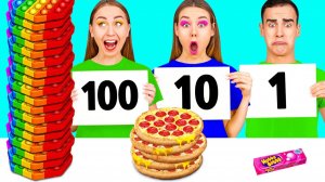 100 слоев еды Челлендж #2 c BooBoom Challenge