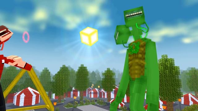 Джей-Джей и Майки становятся сиренами — Майзен Анимация Minecraft