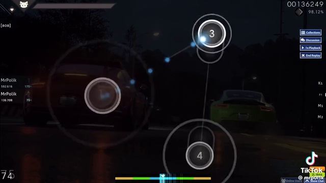 Osu. Видео с тик тока