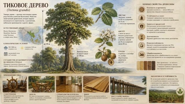Тайны тикового дерева