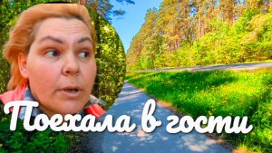 Бросила все и уехала в гости.