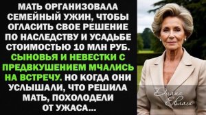 Мать решила поделить наследство и усадьбу за 10 млн. Но когда сыновья услышали решение, остолбенели!