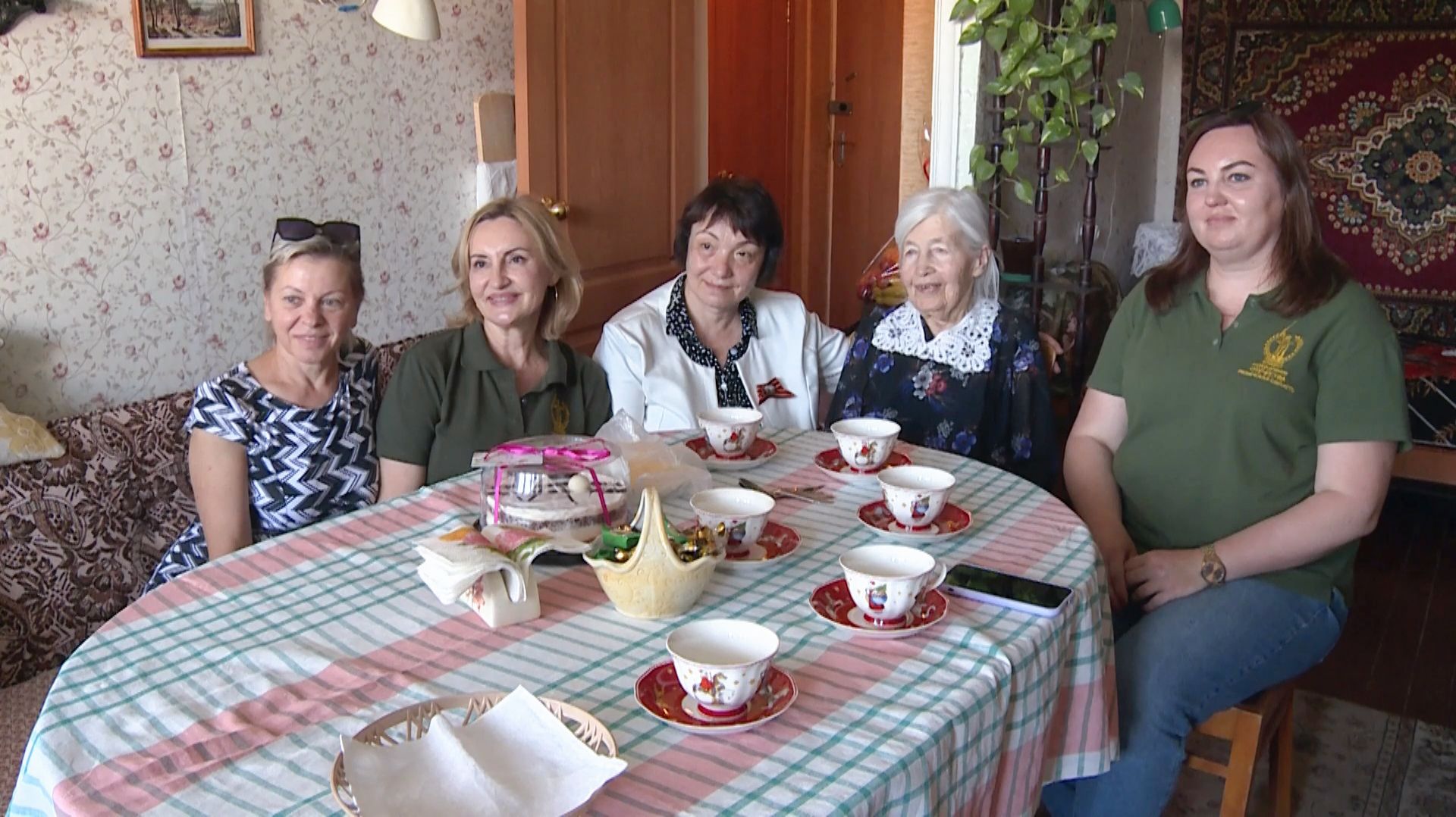 В Рязани поздравили с 94-летием ветерана Людмилу Прокопчик