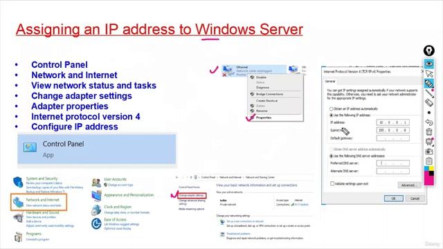 6 -How to assign the IP Address смотреть онлайн