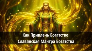 ✨ Как Привлечь Богатство - Славянская Мантра Богатства