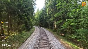 🚄 4К SmartTV ➤ 🌄 Айген-Шлехт - Линц - Урфар, Мюлькрайсбан, ÖBB, Австрия, май 2025 г.! 🌄