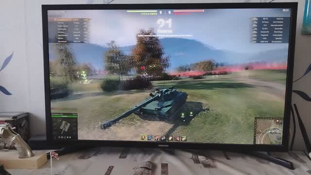 1-Й  БОЙ НА BZT-70 (11 УРОВНЯ)