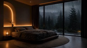 Шум дождя с грозой за окном 🌧️ для сна, отдыха и расслабления