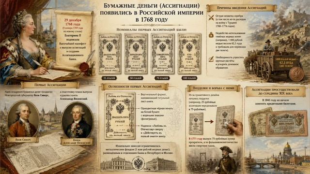 История бумажных денег в России