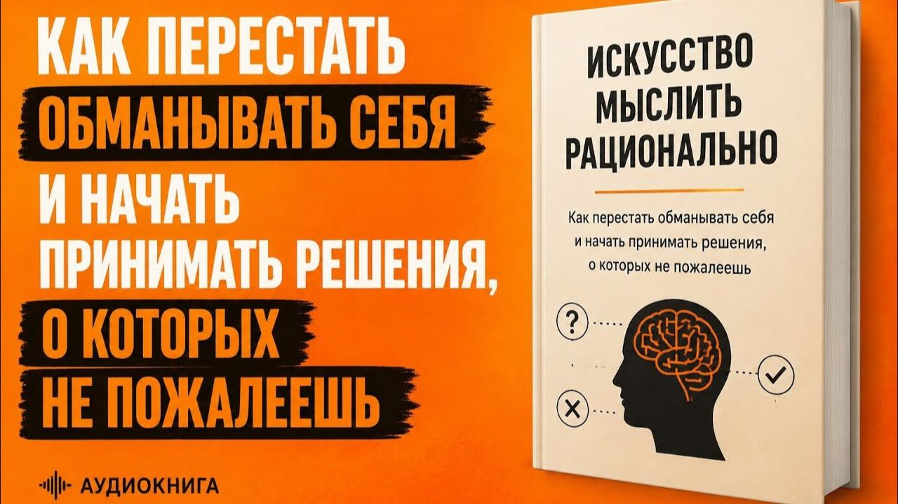Искусство мыслить рационально | аудиокнига (АудиоРост)