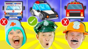 Детская Песенка Где Моя Сирена# 🚒 🚓 🚑 + СБОРНИК Lights Kids Детские Песни