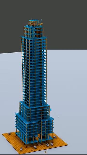 Skyscraper Vs. 9.0 Earthquake! #shorts
