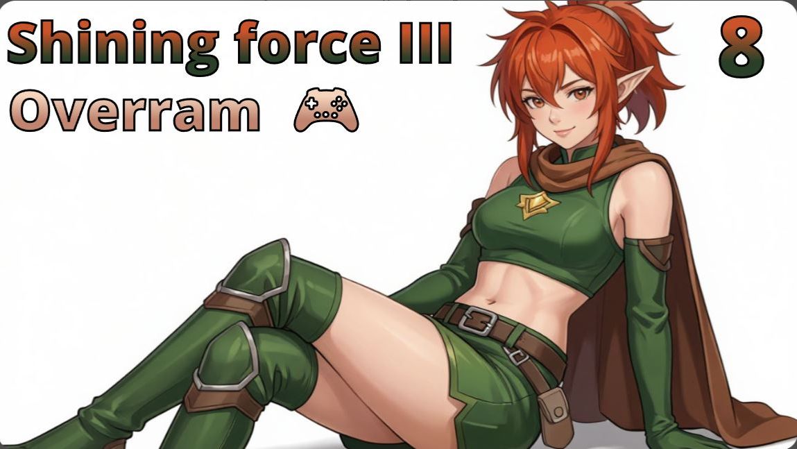 Статуя Эльбесем. № 08 Shining Force III. (SEGA Saturn)