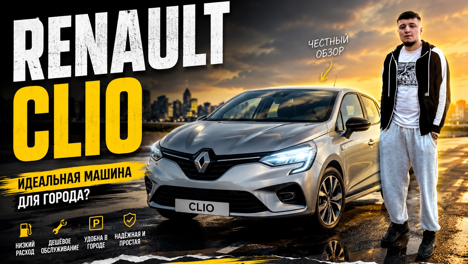 Французы делают вещи? RENO CLIO ОБЗОР