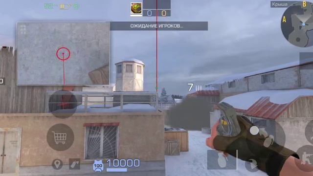 раскидки на карте Prison в Standoff 2.