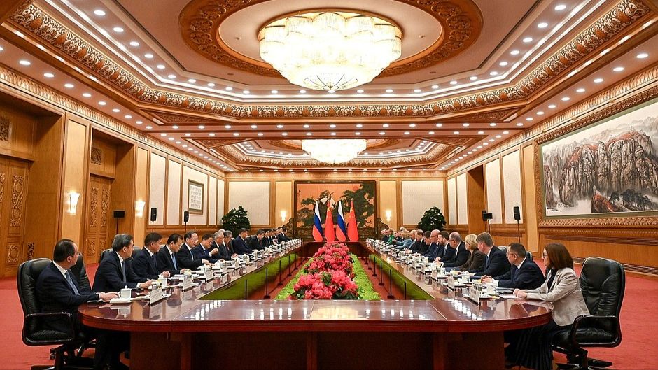 Российско-китайские переговоры в расширенном составе
