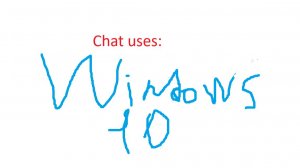 Chat Uses Windows 10 Using AnyDesk