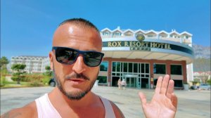 Турция 2026  Центр Кемера и СВОЙ ПЛЯЖ! Обзор Rox Resort (Ex. Rox Royal) 5 Обзор пляжа и аквапарка