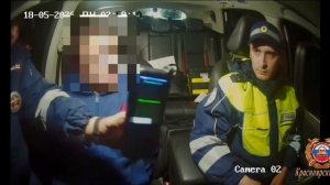 В Красноярском крае экипаж ДПС применил табельное оружие для остановки авто под управлением лихача