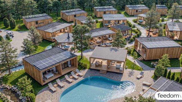 Проект глемпинга под ключ от компании Feedom House